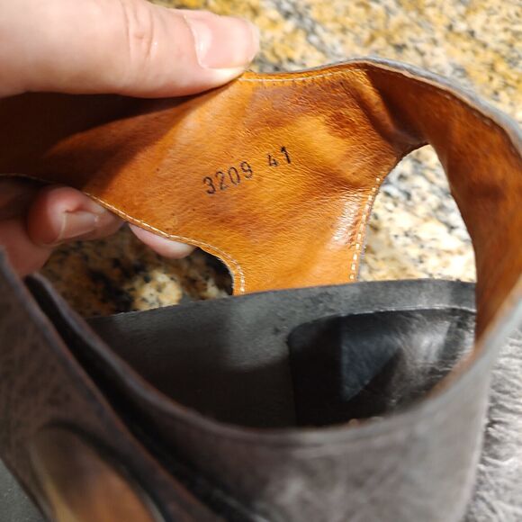 Taos Carousel 2 Platform Wedge Sandals Gray Ankle Strap Cork Mid Heel Sz US 11 - Picture 13 of 14